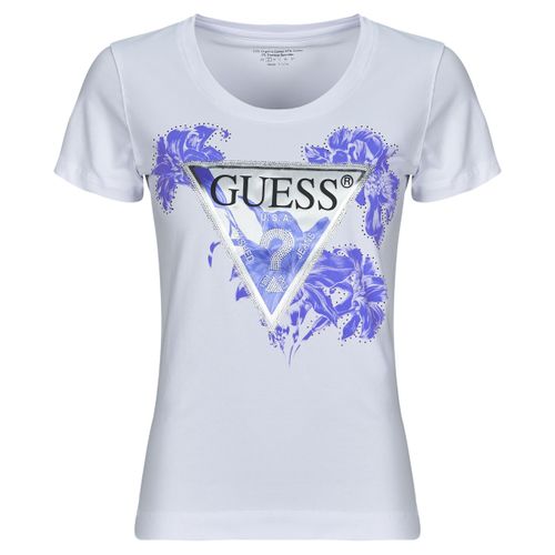 T-shirt Guess CN FLOWER TRIANGLE - Guess - Modalova