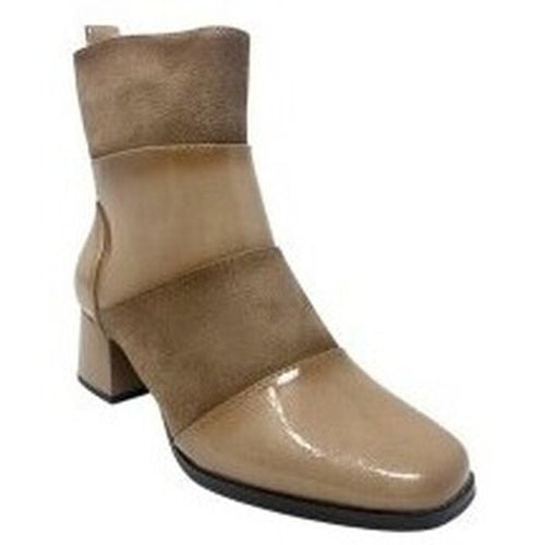 Scarpe Botín señora 27129 amd taupe - Amarpies - Modalova