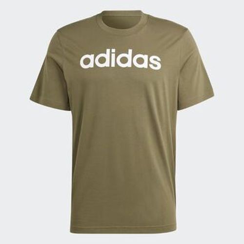 T-shirt & Polo Essentials Single Jersery Linear Embroidered Logo - Adidas - Modalova