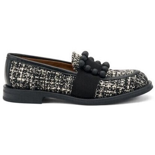 Scarpe mocassino in tweed sale-pepe con accessorio 90G4 - Frau - Modalova