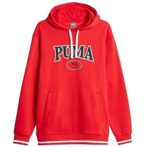 Felpa Puma FELPA SQUAD HOODIE RED - Puma - Modalova