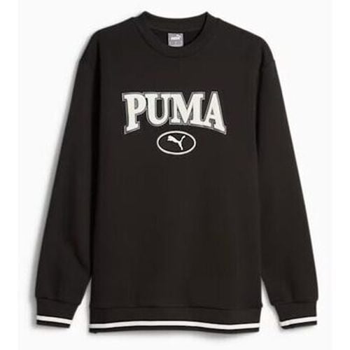 Felpa Puma FELPA SQUAD CREW BLACK - Puma - Modalova