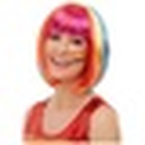 Accessori per capelli Rainbow Bob - Smiffys - Modalova