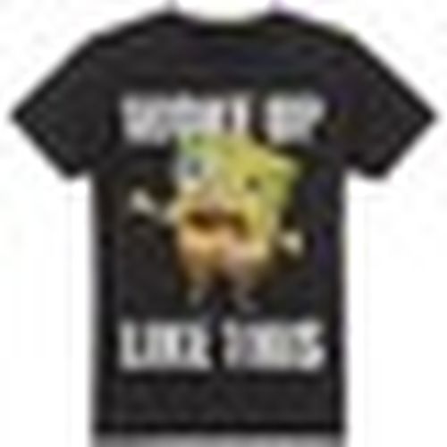 T-shirt Woke Up Like This Meme - Spongebob Squarepants - Modalova