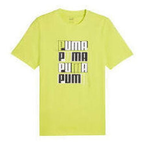 T-shirt Puma T-SHIRT MM - LIME - Puma - Modalova