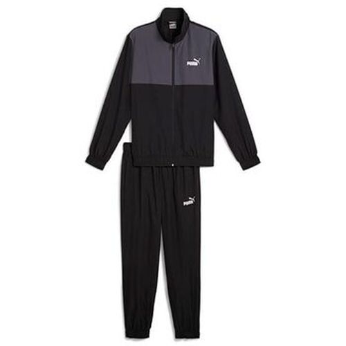 Tuta Men's Tracksuit Woven Colorblock Black - Puma - Modalova