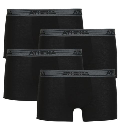 Boxer Athena BASIC COTON Pack de 4 - Athena - Modalova