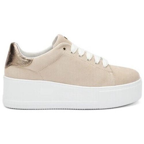 Sneakers sneakers donna in pelle scamosciata ecrù 39D0 - Frau - Modalova