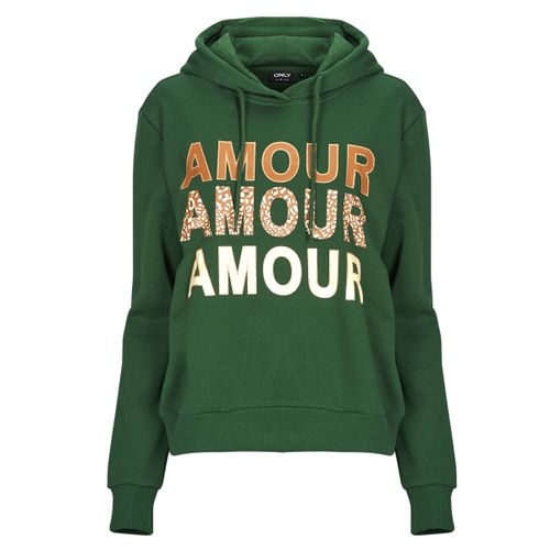 Felpe con cappuccio ONLMAIA L/S BELIEVE HOOD - Only - Modalova