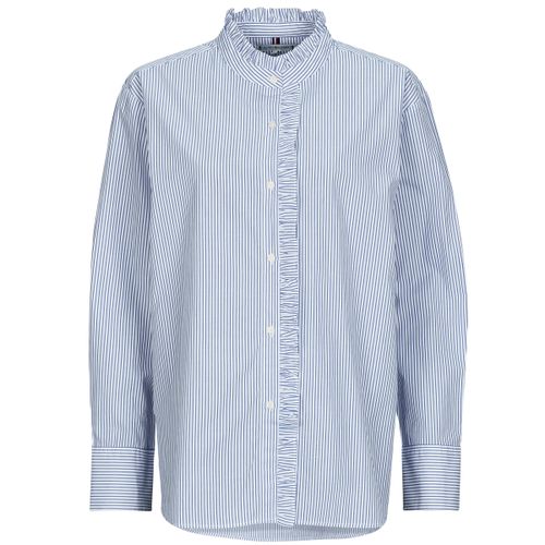 Camicia POPLIN RUFFLE SHIRT - Tommy hilfiger - Modalova