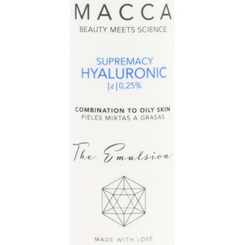 Idratanti e nutrienti Supremacy Hyaluronic 0,25% Emulsion Combination To Oily - Macca - Modalova