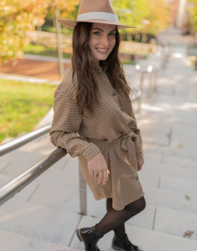 Abito corto Céleste DAPHNE - Céleste - Modalova