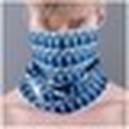 Sciarpa GORRO LARGE PATTERN-PPB 008802 NAVY WHITE - Bullish - Modalova