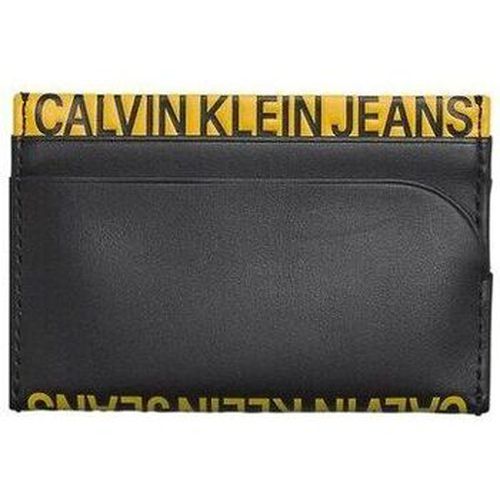 Portafoglio K50K504993 LOGO POP CARDHOLDER-0GJ FASHION BLACK - Calvin Klein Jeans - Modalova