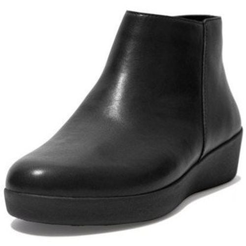 Stivaletti SUMI LEATHER ANKLE BOOTS ALL BLACK - Fitflop - Modalova