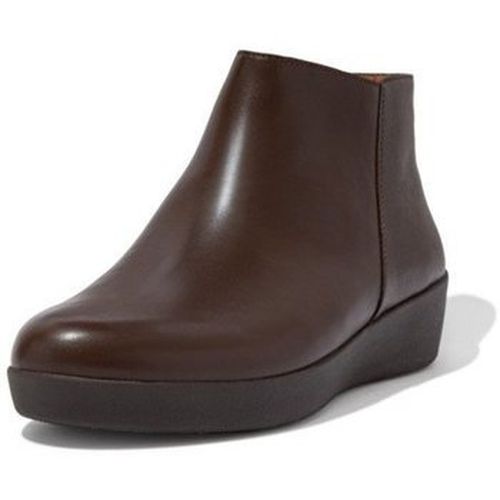 Stivaletti SUMI LEATHER ANKLE BOOTS CHOCOLATE BROWN - Fitflop - Modalova