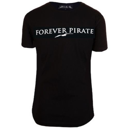 T-shirt T-Shirt Forever Pirate Noir - Libertalian-Républic - Modalova