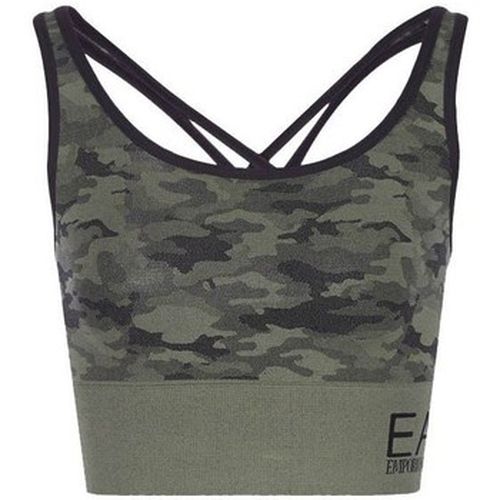 Top Bra Donna Vigor 7 Simless Camouflage - Emporio Armani EA7 - Modalova