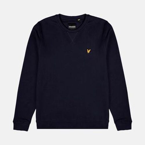 Felpa ML1131V BRUSHED NECK CREW-Z27 DARK NAVY BRUSHED - Lyle & Scott - Modalova