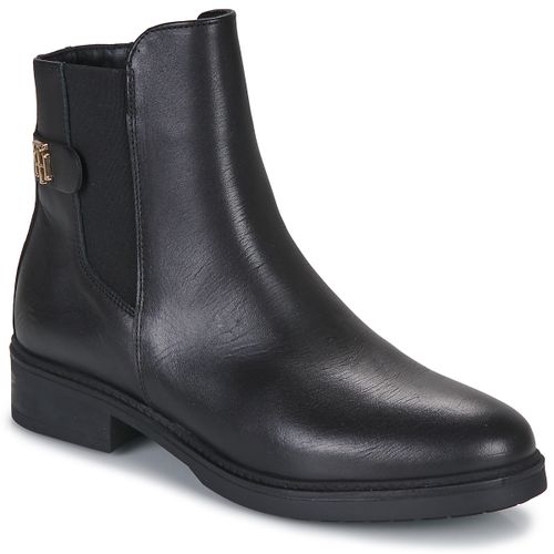 Stivaletti TH LEATHER FLAT BOOT - Tommy hilfiger - Modalova