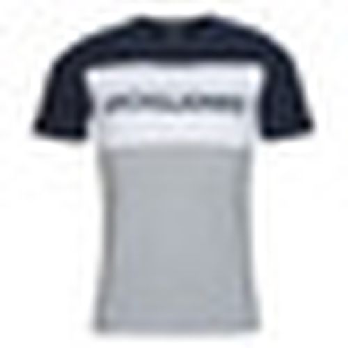 T-shirt JJELOGO BLOCKING TEE - jack & jones - Modalova