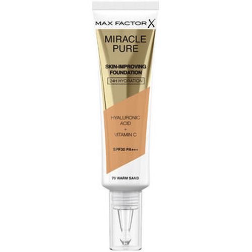 Fondotinta & primer Miracle Pure Foundation Spf30 70-warm Sand - Max Factor - Modalova