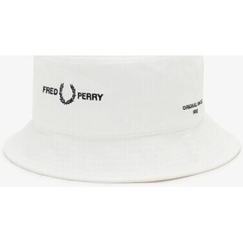 Cappelli - CAPPELLO PESCATORE CON RICAMO - Fred perry - Modalova