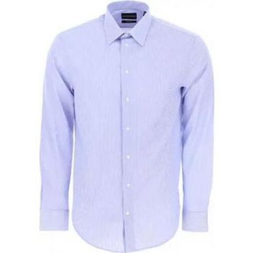 Camicia a maniche lunghe - CAMICIA BASTONICINI - Emporio armani - Modalova