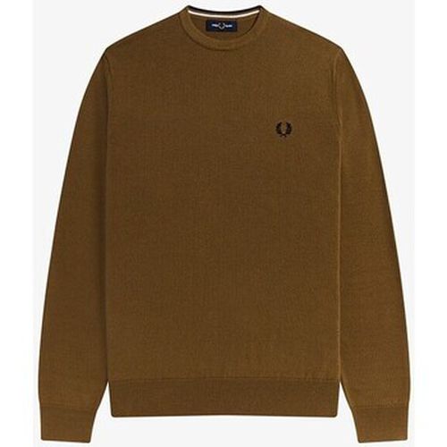 Felpa - GIROCOLLO LANA COTONE - Fred perry - Modalova