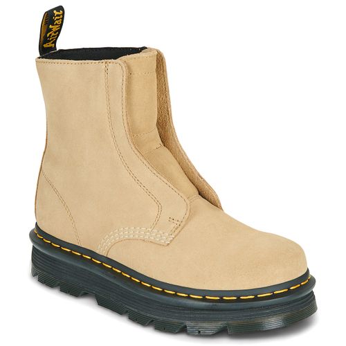 Stivaletti ZebZag Lace Less Laceless Boot Savannah Tan EH Suede - Dr. martens - Modalova