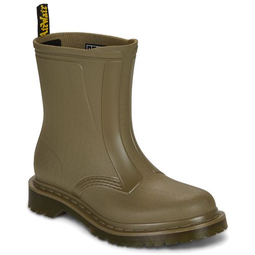 Stivali 1460 Rain Pull On Boot DMs Olive PVC - Dr. martens - Modalova