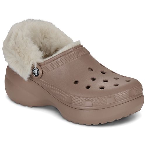Scarpe Cls Platfm Lined Fuzz Strap Cg - Crocs - Modalova