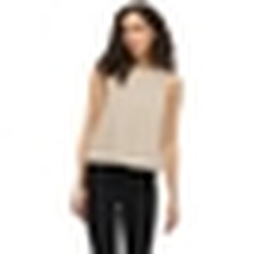 Camicetta Top Lania Short - Feather Gray - Vila - Modalova