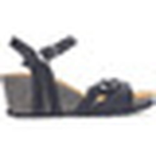 Sandali con zeppa 5612a negro - Interbios - Modalova