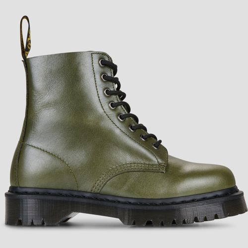 Stivaletti 1460 Pascal Bex 8 Eye Boot Olive Green Eclipse - Dr. martens - Modalova