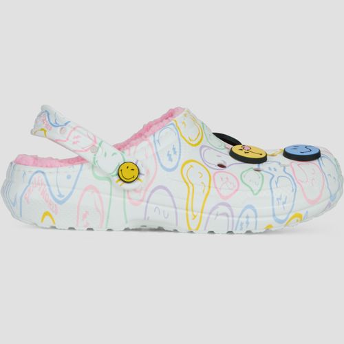 Scarpe Smiley Classic Lined Clog - Crocs - Modalova