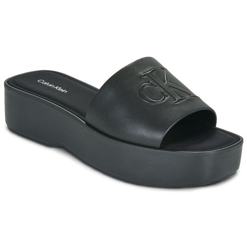 Sandali con zeppa FLATF SNDL LTH MG - Calvin Klein Jeans - Modalova