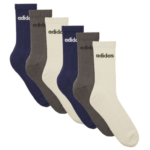 Calzini Linear Crew Socks Cushioned Socks 6 Pair Pack - Adidas - Modalova