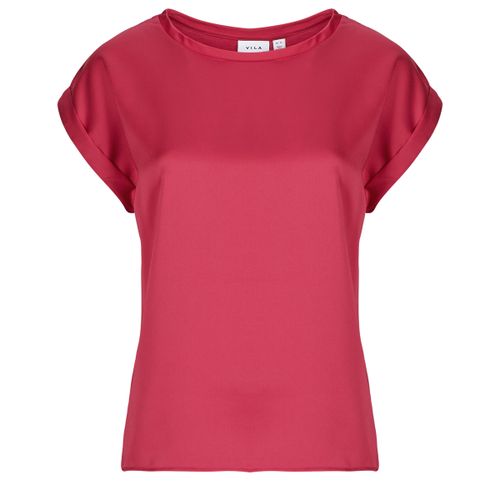 Camicetta Vila VIELLETTE S/S SATIN - Vila - Modalova