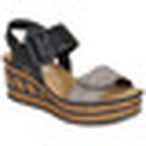 Sandali con zeppa Rieker 68172-00 - Rieker - Modalova