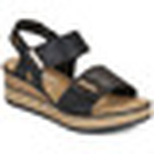Sandali con zeppa Rieker 63781-00 - Rieker - Modalova
