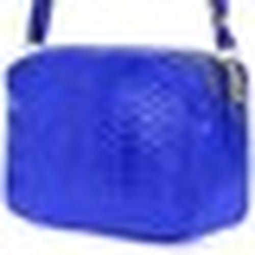 Borsa a spalla krap12blue - Vera Pelle - Modalova