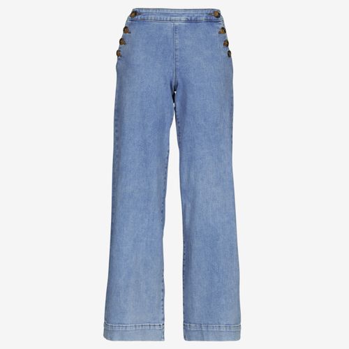 Jeans Flare ONLMADISON HW BUTTON WIDE - Only - Modalova