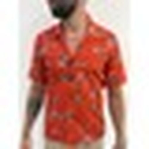 Camicia a maniche corte CAM01 - Brown - Modalova