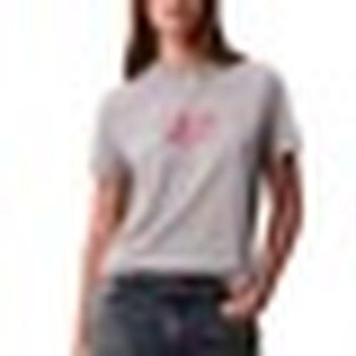 T-shirt Ss Fitted Script Calvin - Calvin Klein Jeans - Modalova