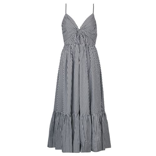 Abito Lunghi GINGHAM MIDI DRESS - MICHAEL Michael Kors - Modalova