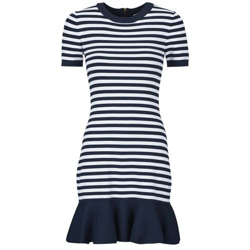 Abito corto STRIPE FLARE MINI DRS - MICHAEL Michael Kors - Modalova