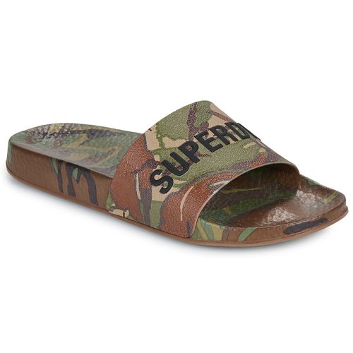 Ciabatte Camo Print Pool Slide - Superdry - Modalova