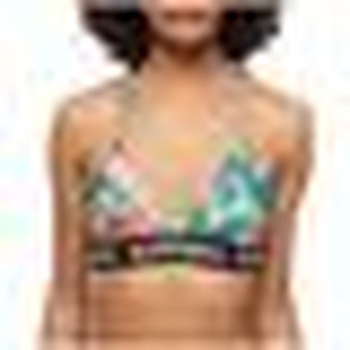 Costume componibile Haut de bikini triangle Logo Bleu - Superdry - Modalova