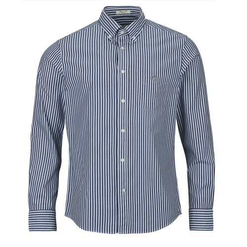 Camicia a maniche lunghe REG CLASSIC POPLIN STRIPE SHIRT - Gant - Modalova